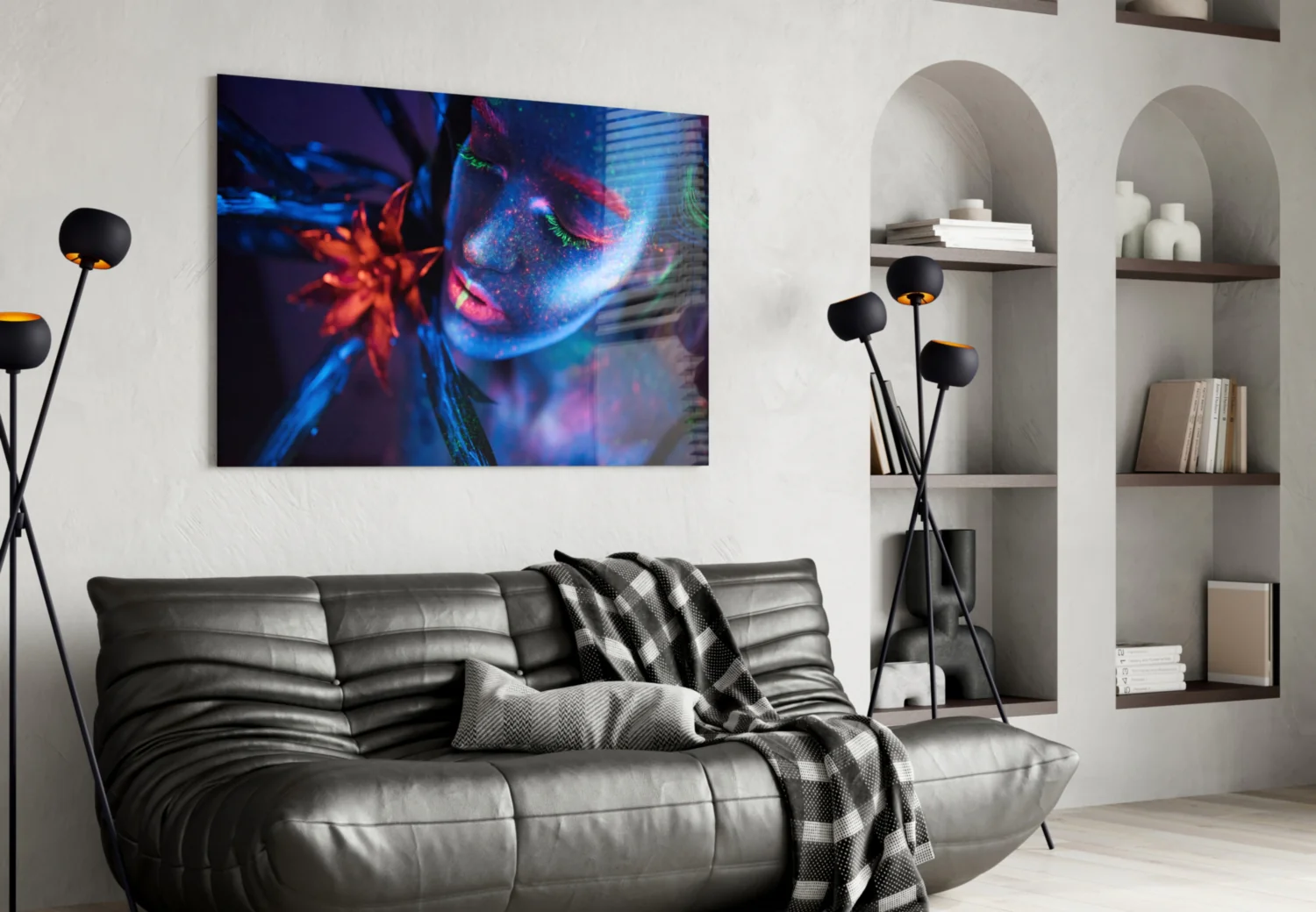 Woman Glass Wall Art - Image 4