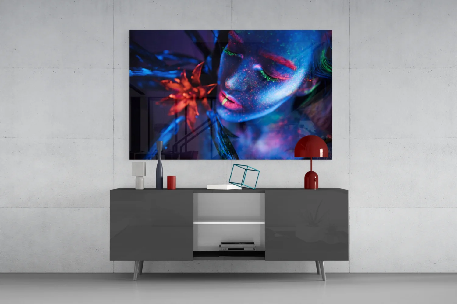 Woman Glass Wall Art - Image 8