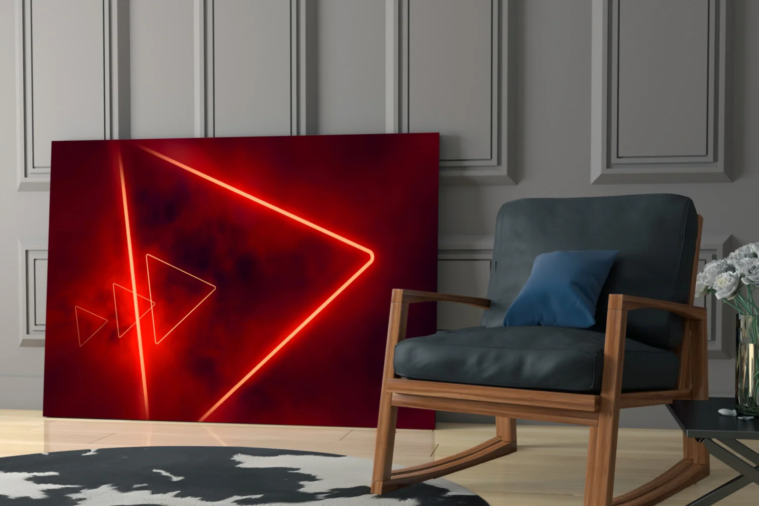 Abstract Art Glass Wall Art - Image 6