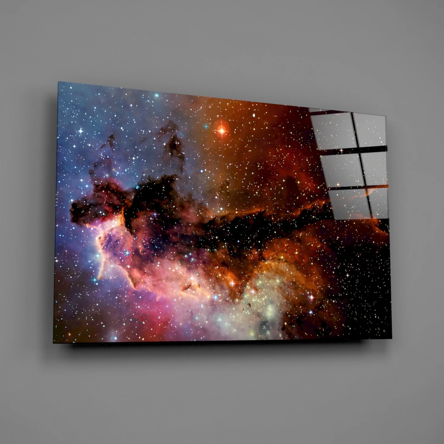 World Of The Galaxy Glass Wall Art - Image 2