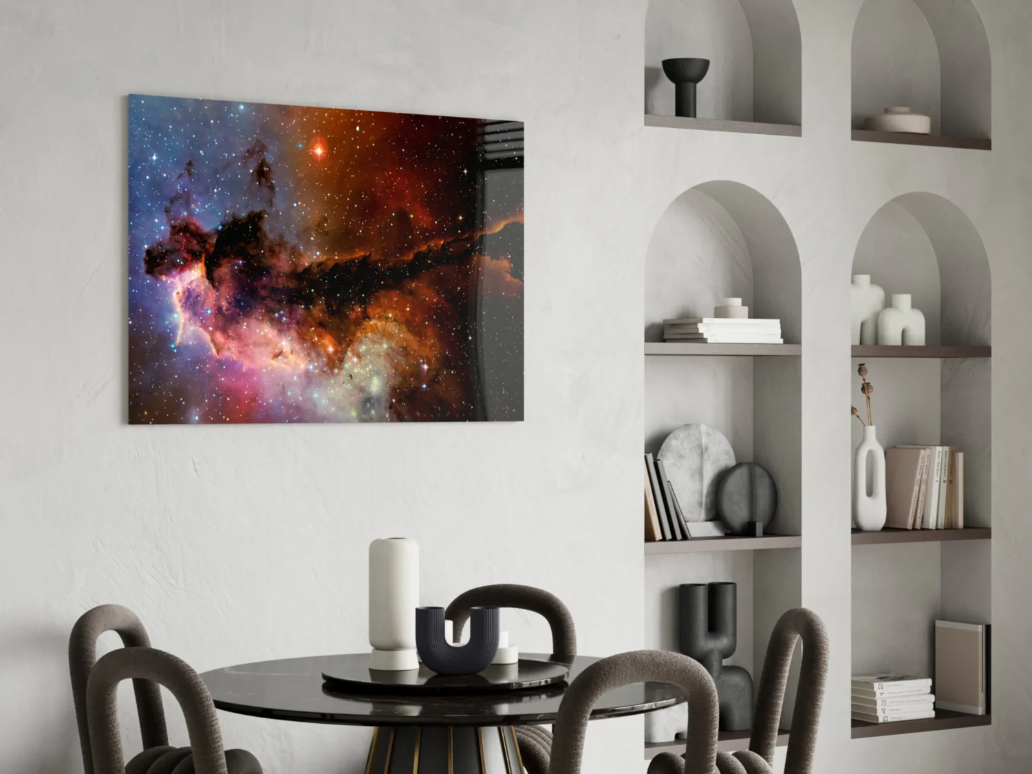 World Of The Galaxy Glass Wall Art - Image 5
