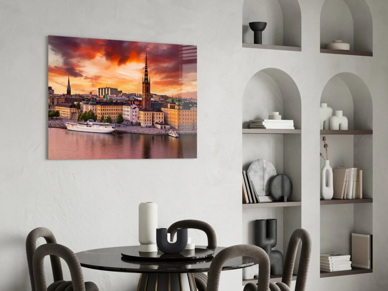 Stockholm Glass Wall Art - Image 5