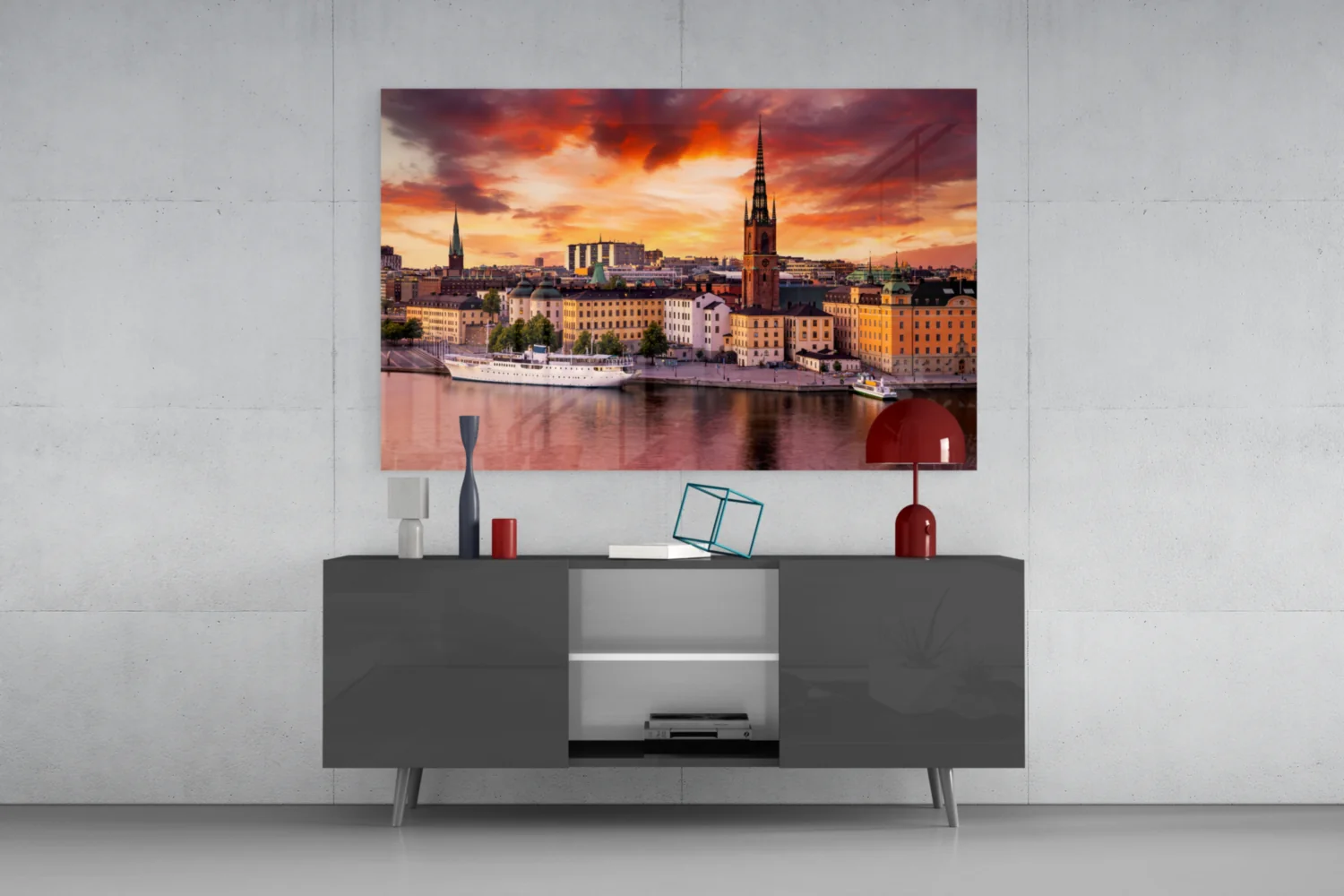 Stockholm Glass Wall Art - Image 8