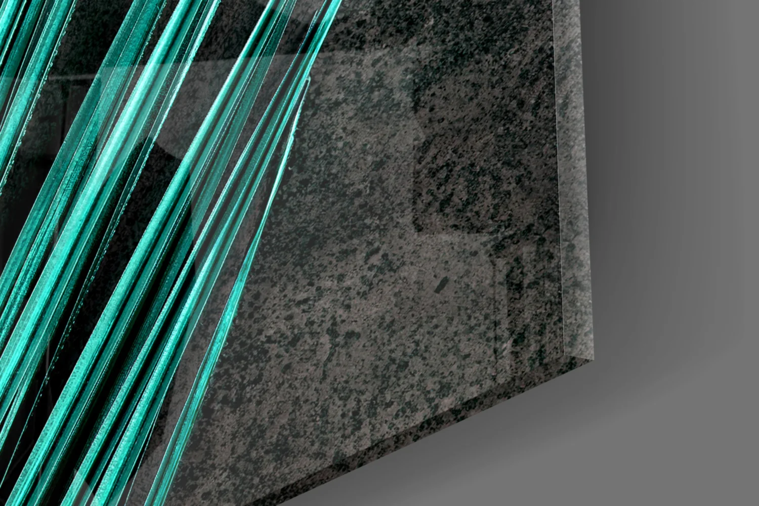 Areca Bunch Glass Wall Art - Image 7