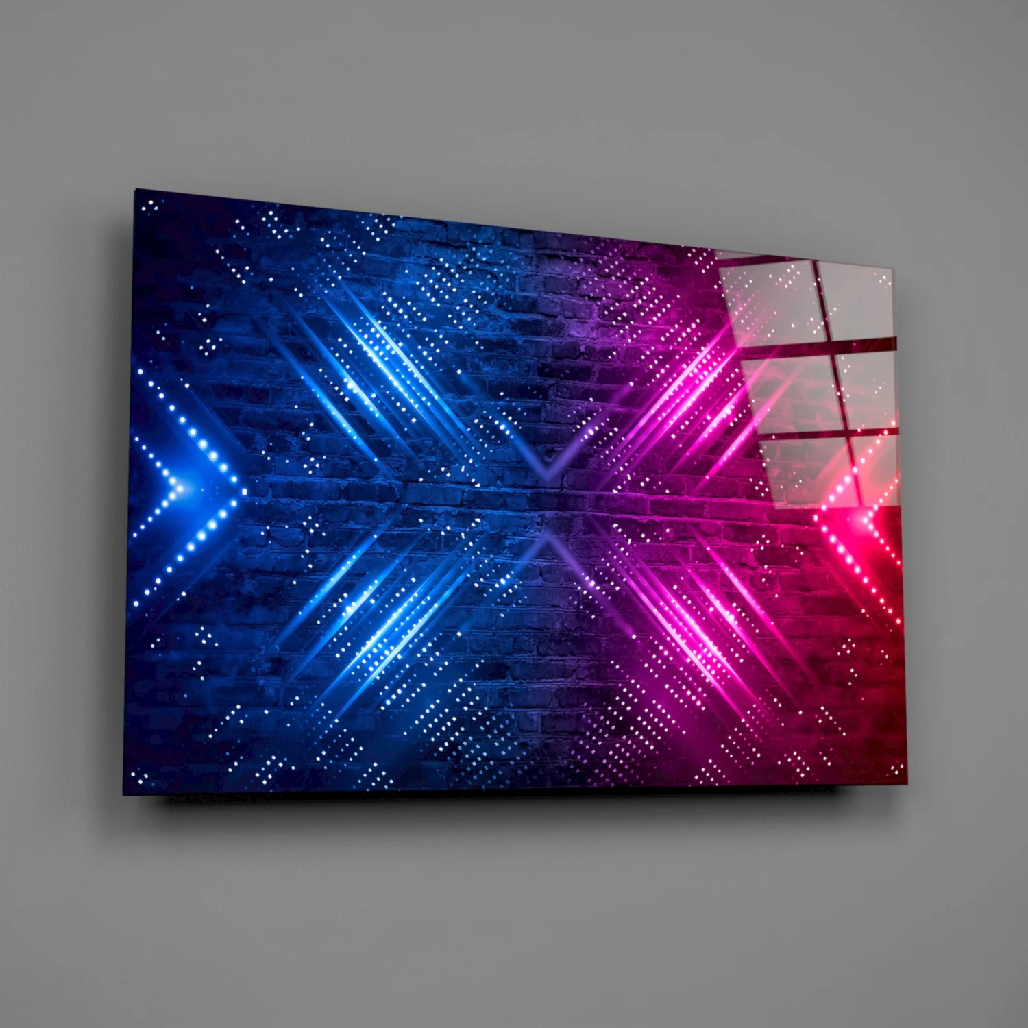 Abstract Art Glass Wall Art - Image 2