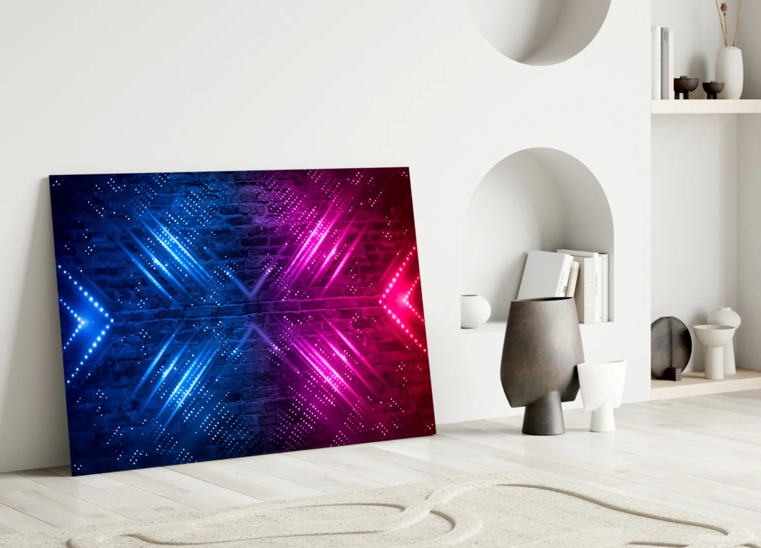 Abstract Art Glass Wall Art - Image 3