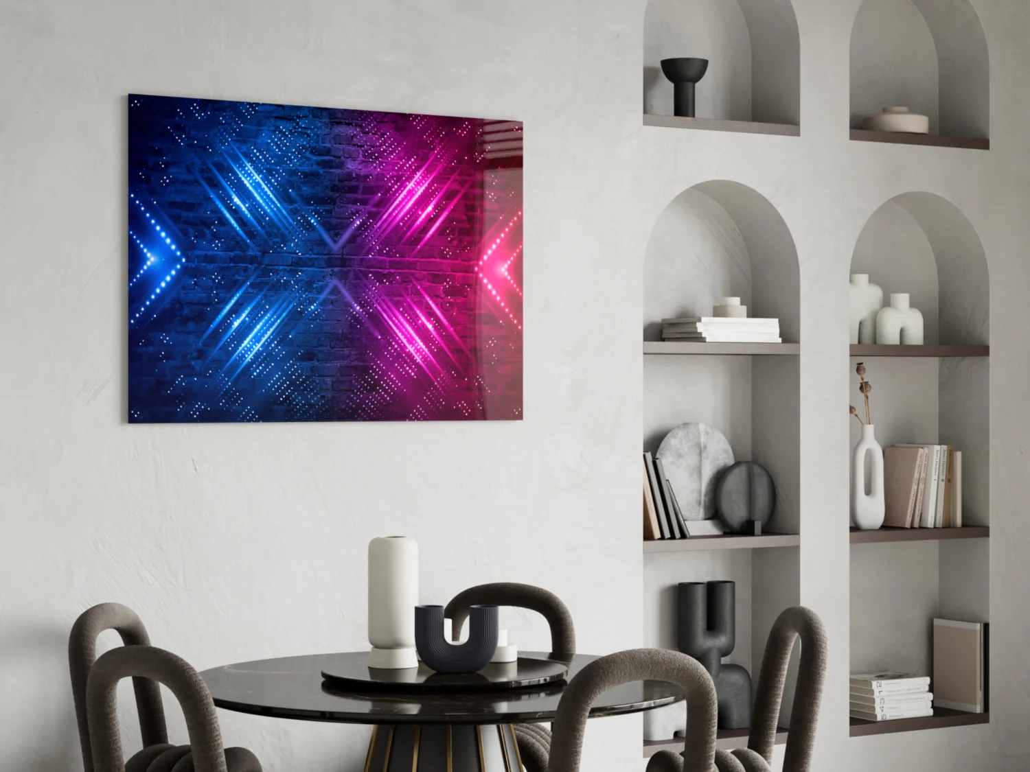 Abstract Art Glass Wall Art - Image 5