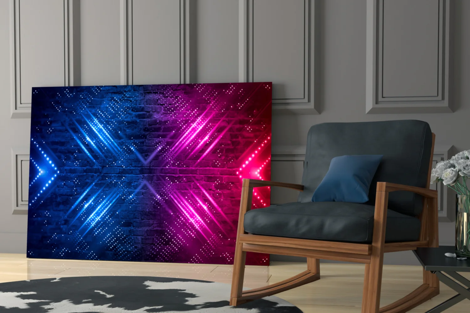 Abstract Art Glass Wall Art - Image 6