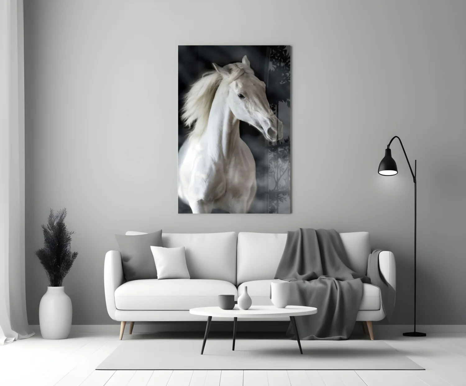 Horse Glass Wall Art - Image 3