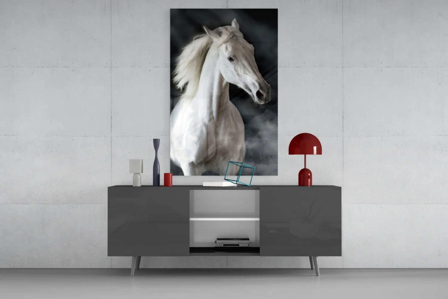Horse Glass Wall Art - Image 8