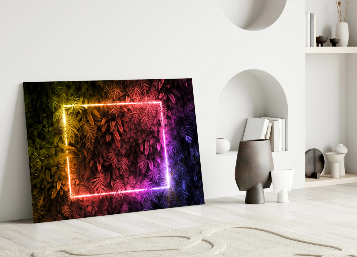 Abstract Art Glass Wall Art - Image 3
