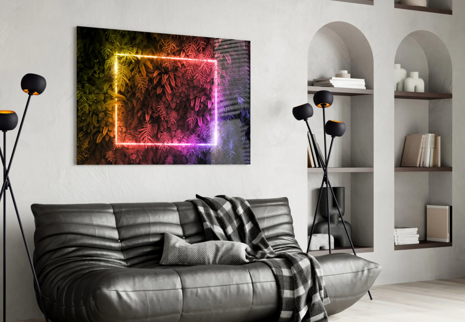 Abstract Art Glass Wall Art - Image 4