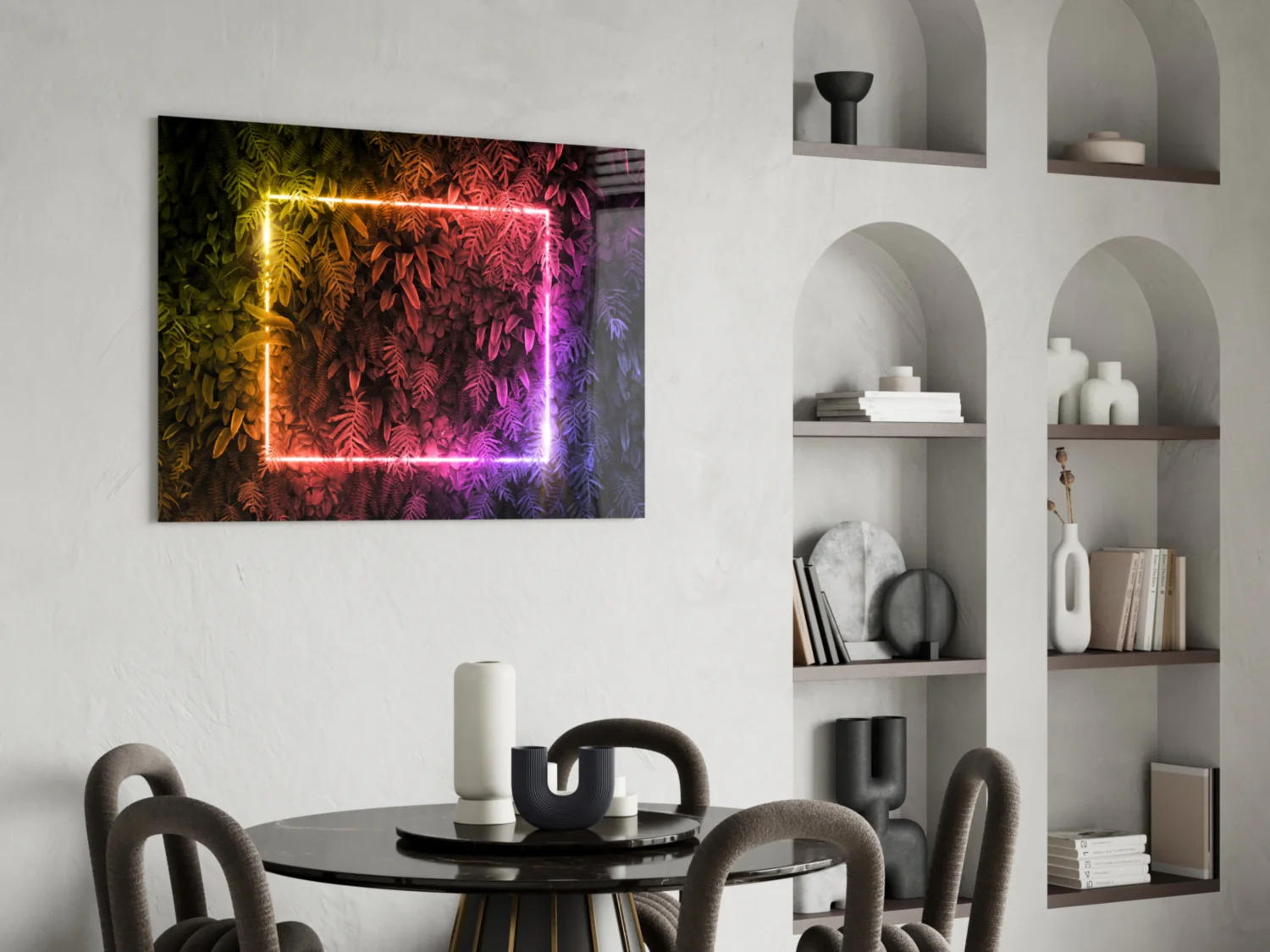 Abstract Art Glass Wall Art - Image 5
