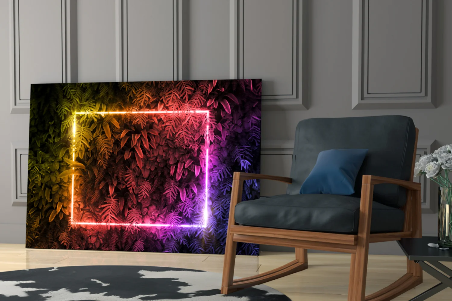 Abstract Art Glass Wall Art - Image 6