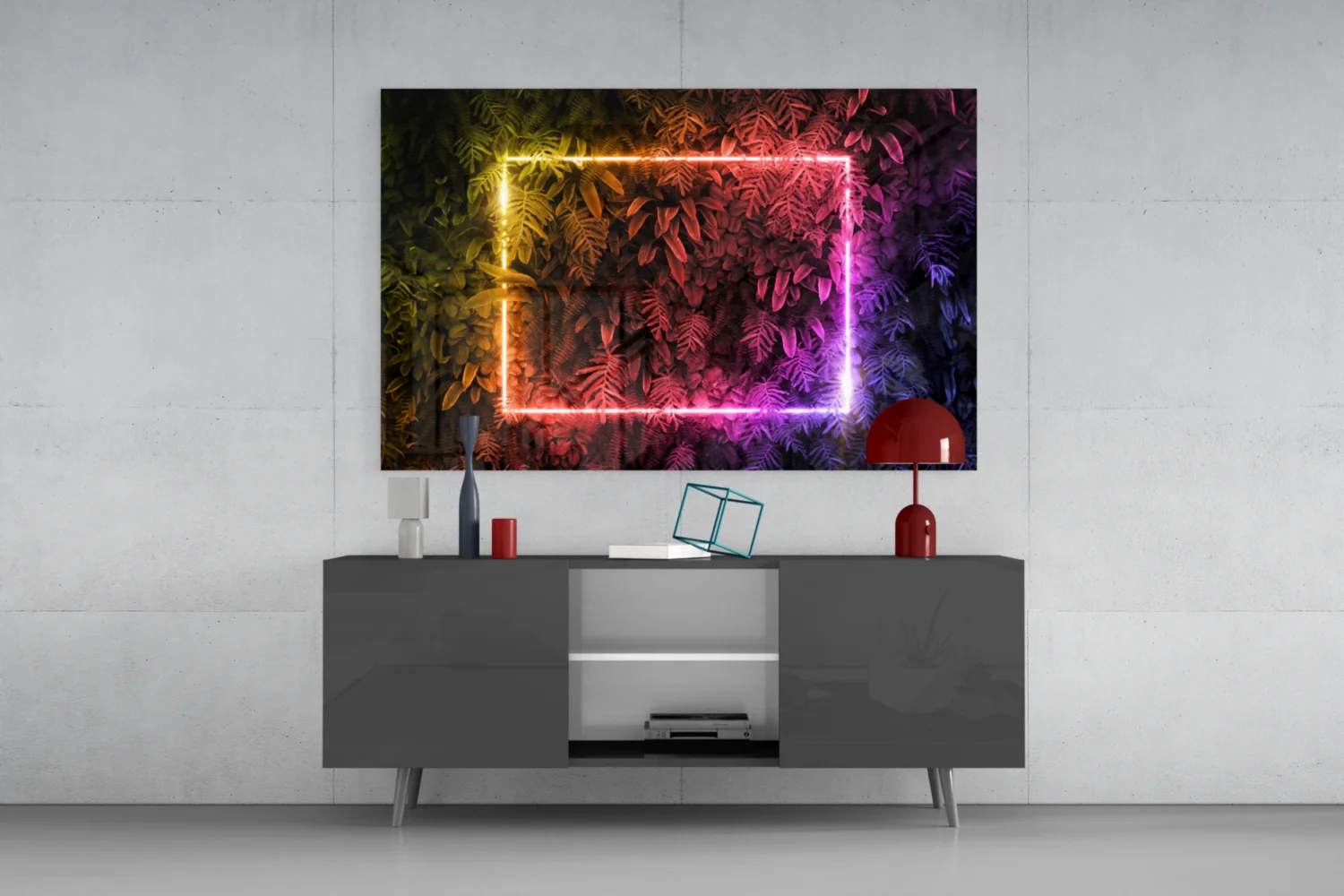 Abstract Art Glass Wall Art - Image 7