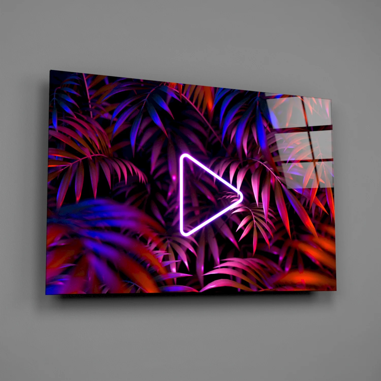 Abstract Art Glass Wall Art - Image 2
