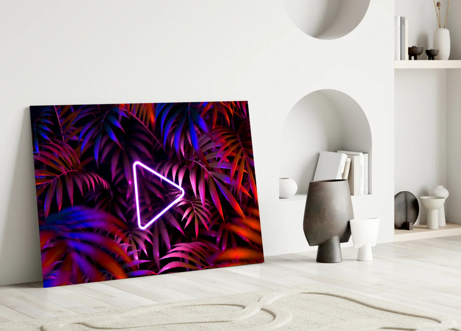 Abstract Art Glass Wall Art - Image 3