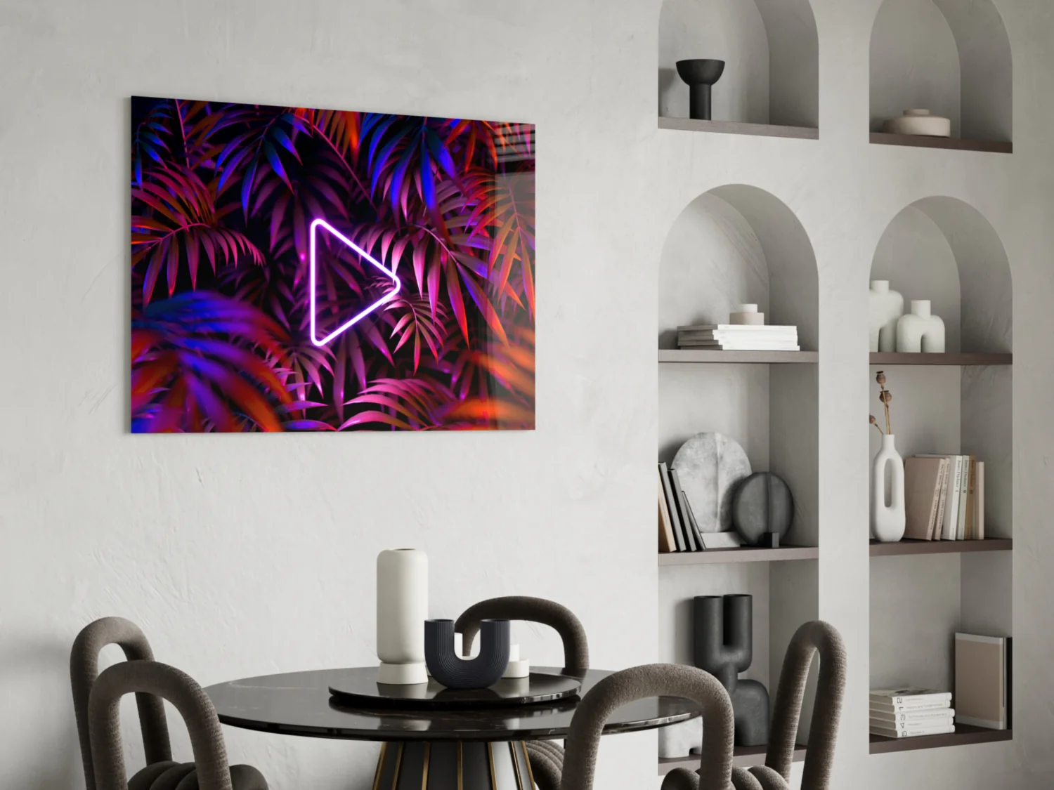 Abstract Art Glass Wall Art - Image 5