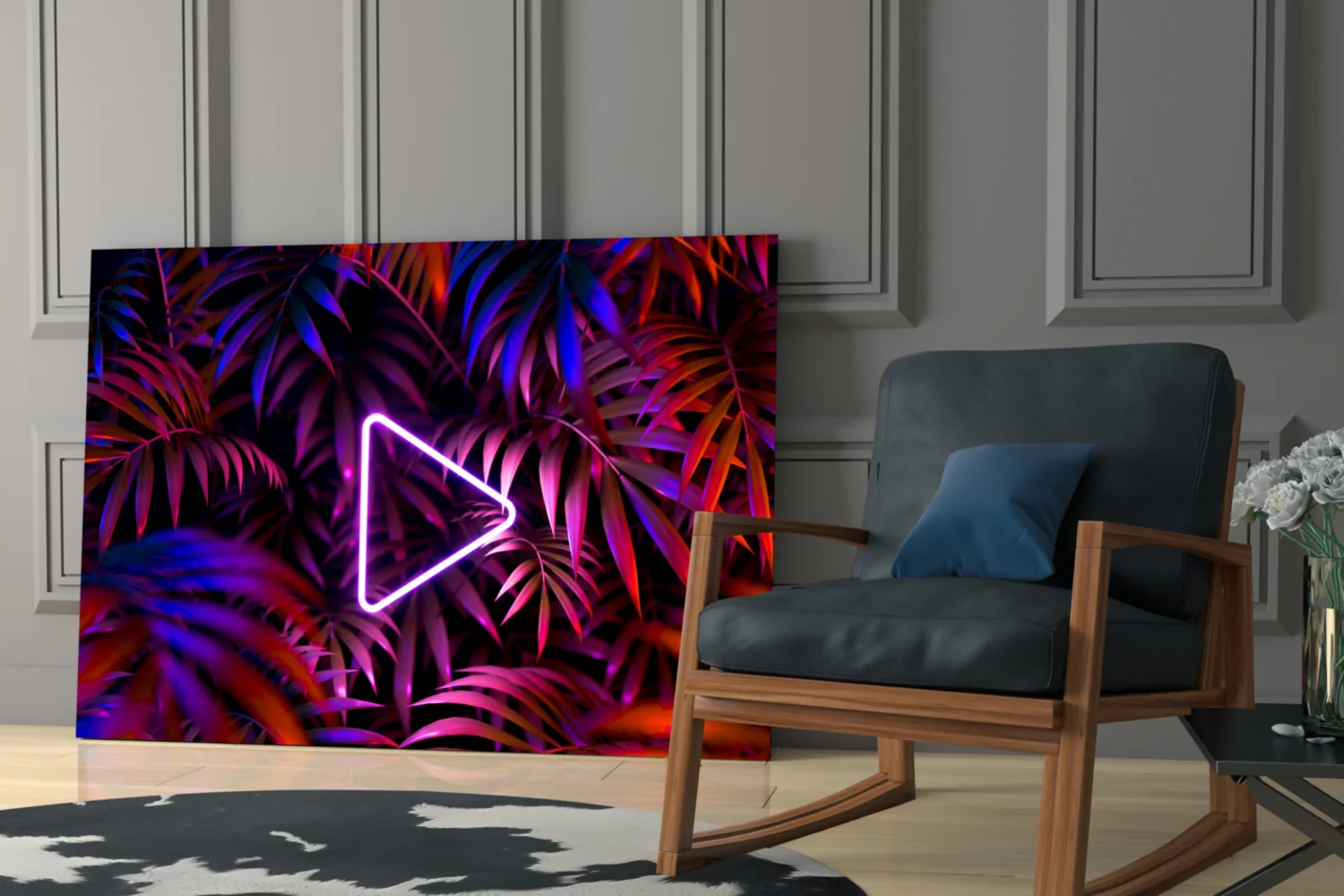 Abstract Art Glass Wall Art - Image 6