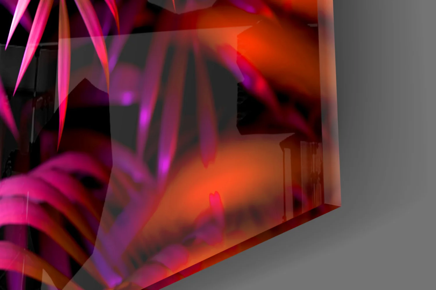 Abstract Art Glass Wall Art - Image 7