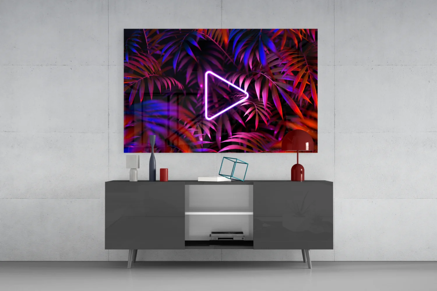 Abstract Art Glass Wall Art - Image 8
