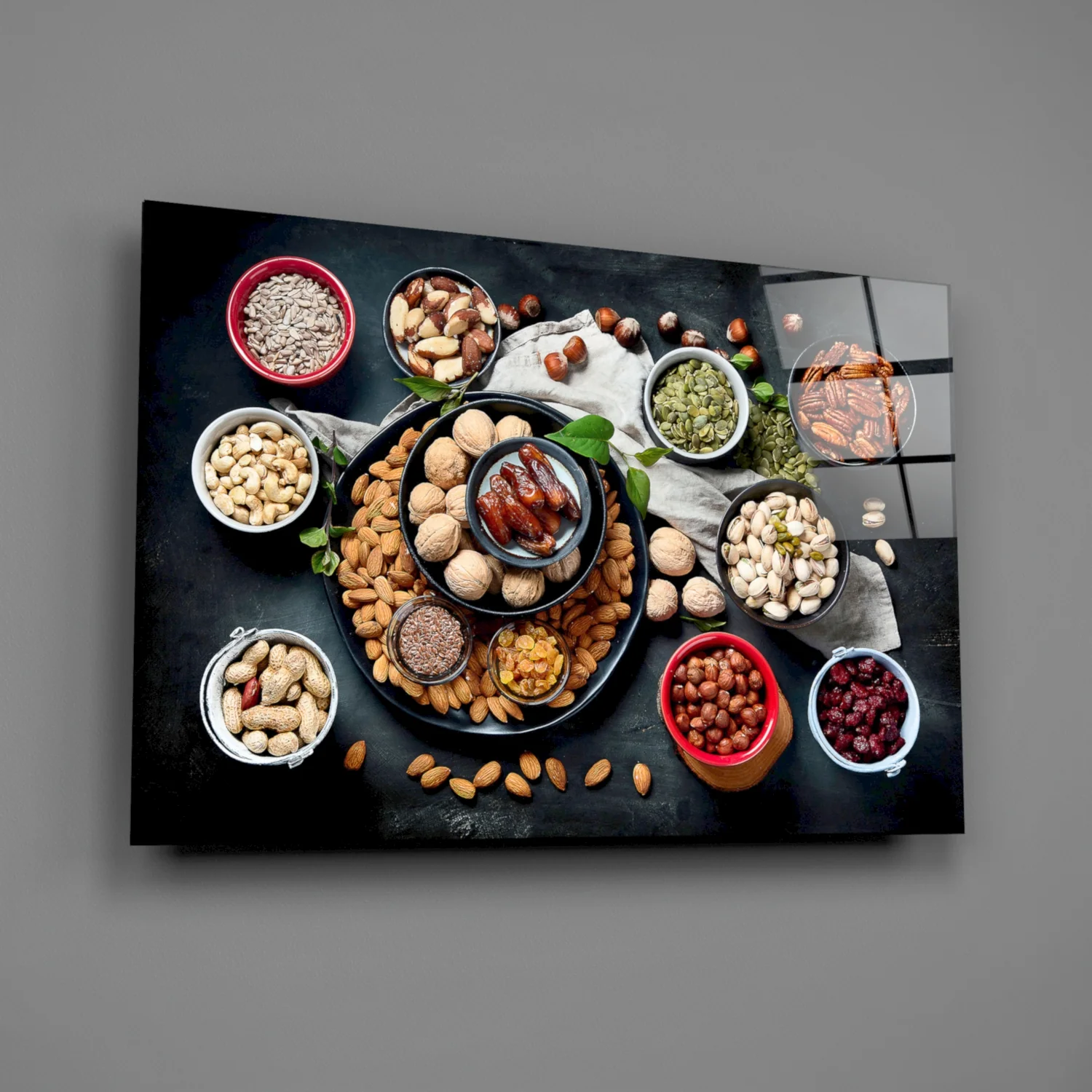 Nuts Glass Wall Art - Image 2