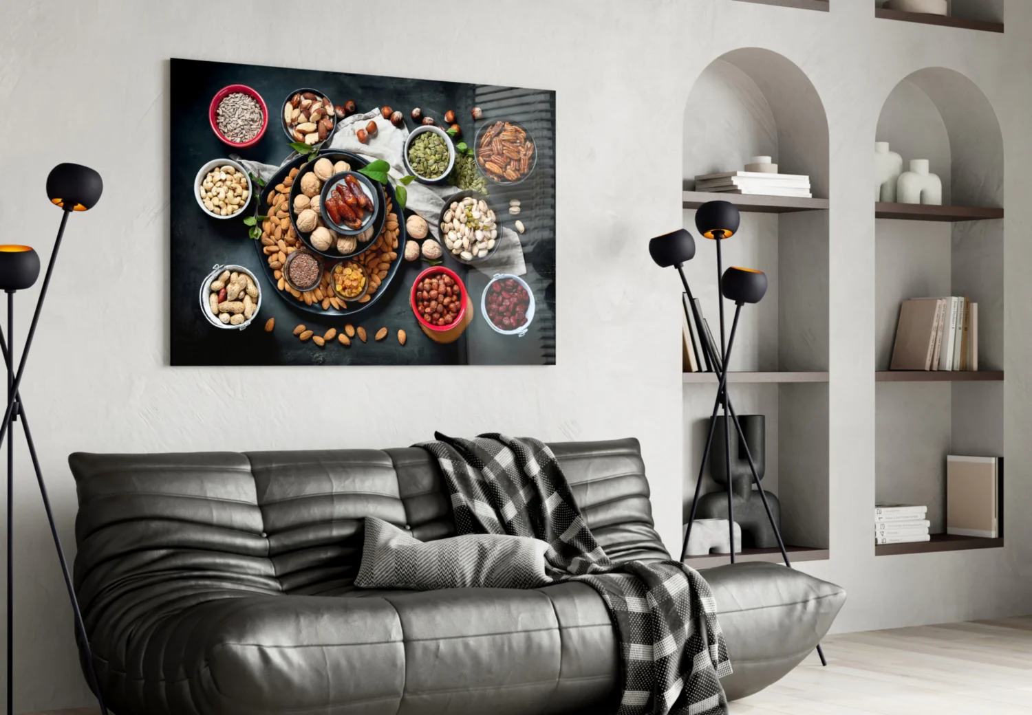 Nuts Glass Wall Art - Image 4