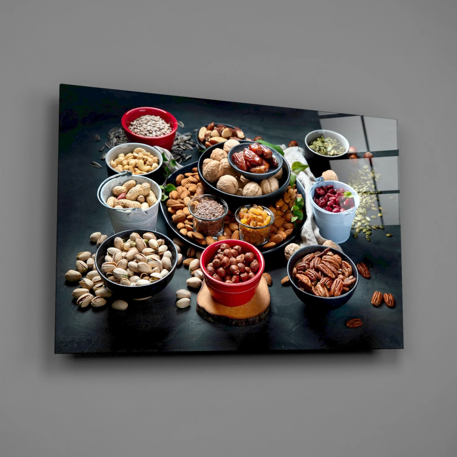 Nuts Glass Wall Art - Image 2