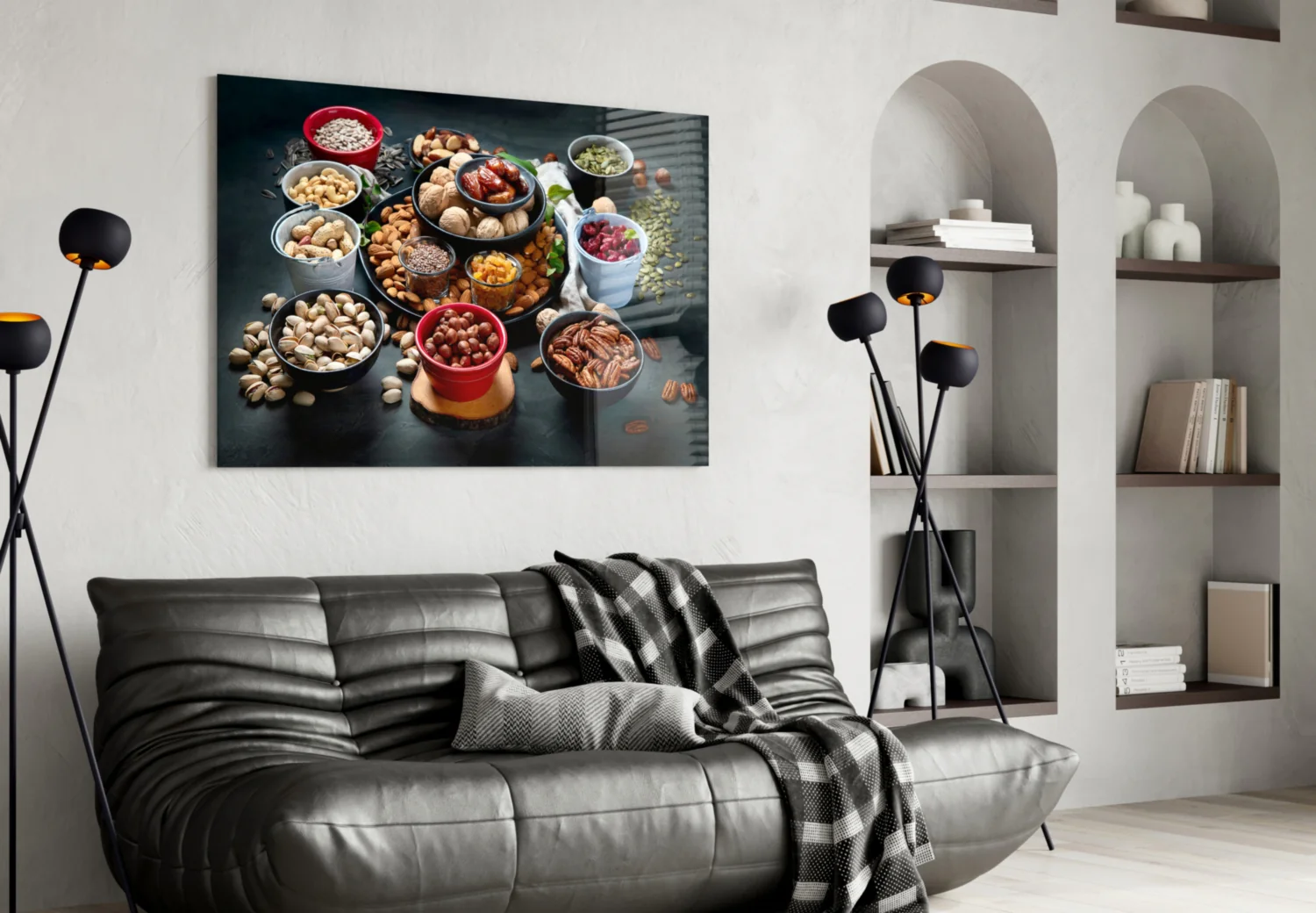 Nuts Glass Wall Art - Image 4