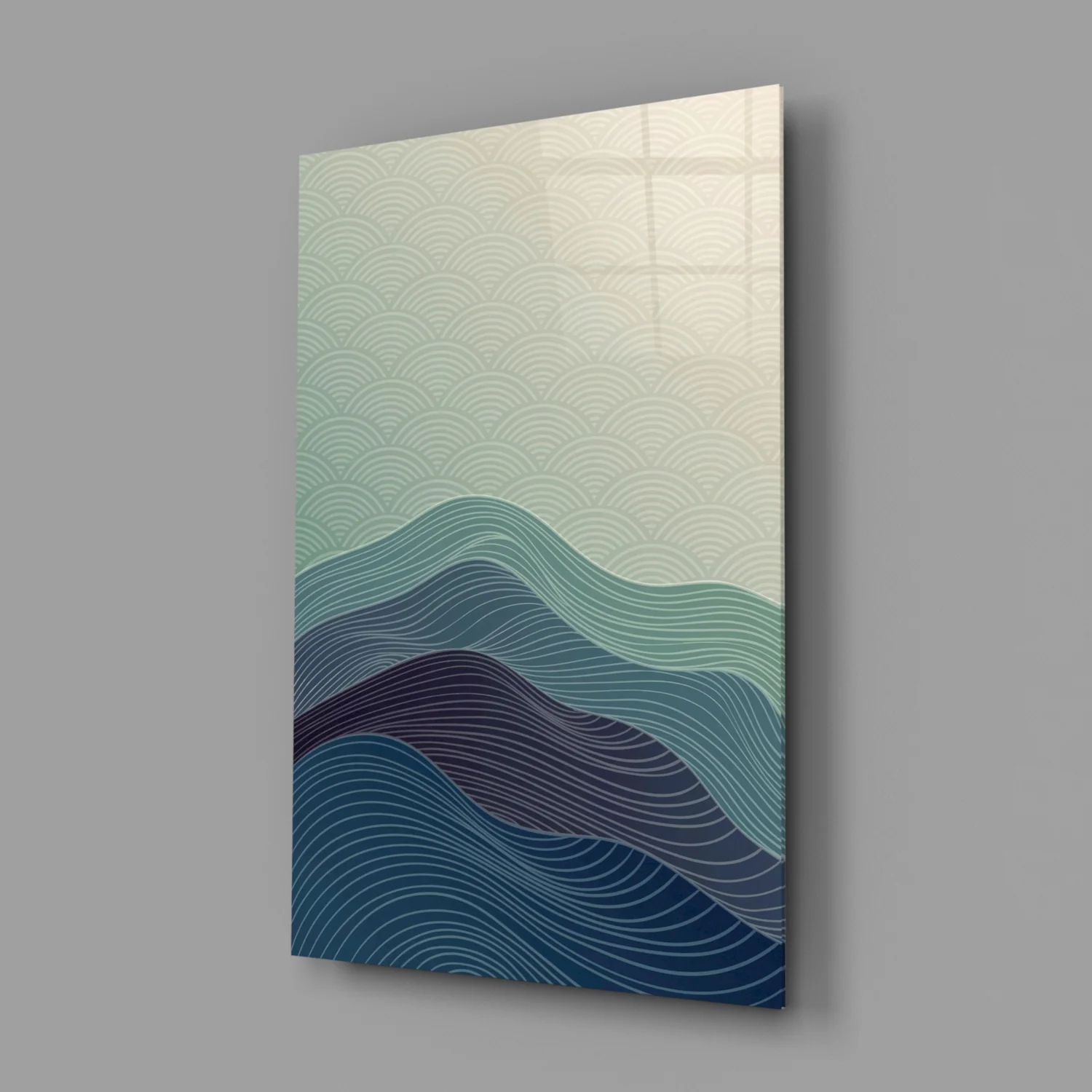 Abstract Art Glass Wall Art - Image 2