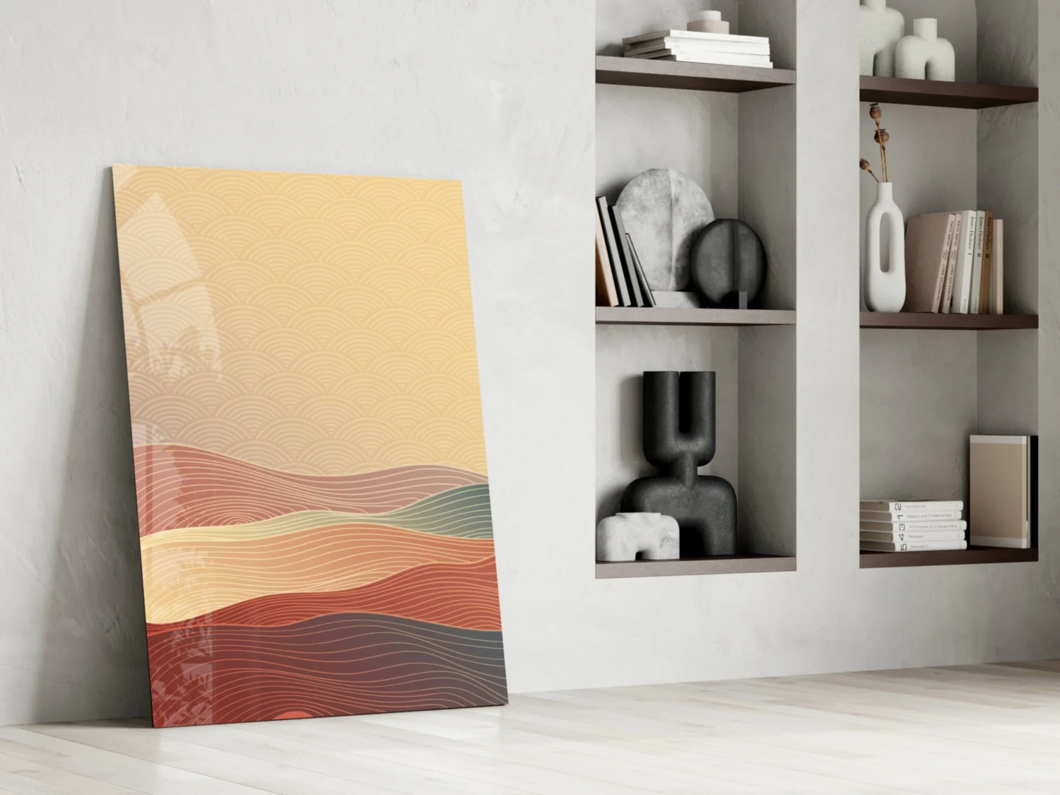 Abstract Art Glass Wall Art - Image 6