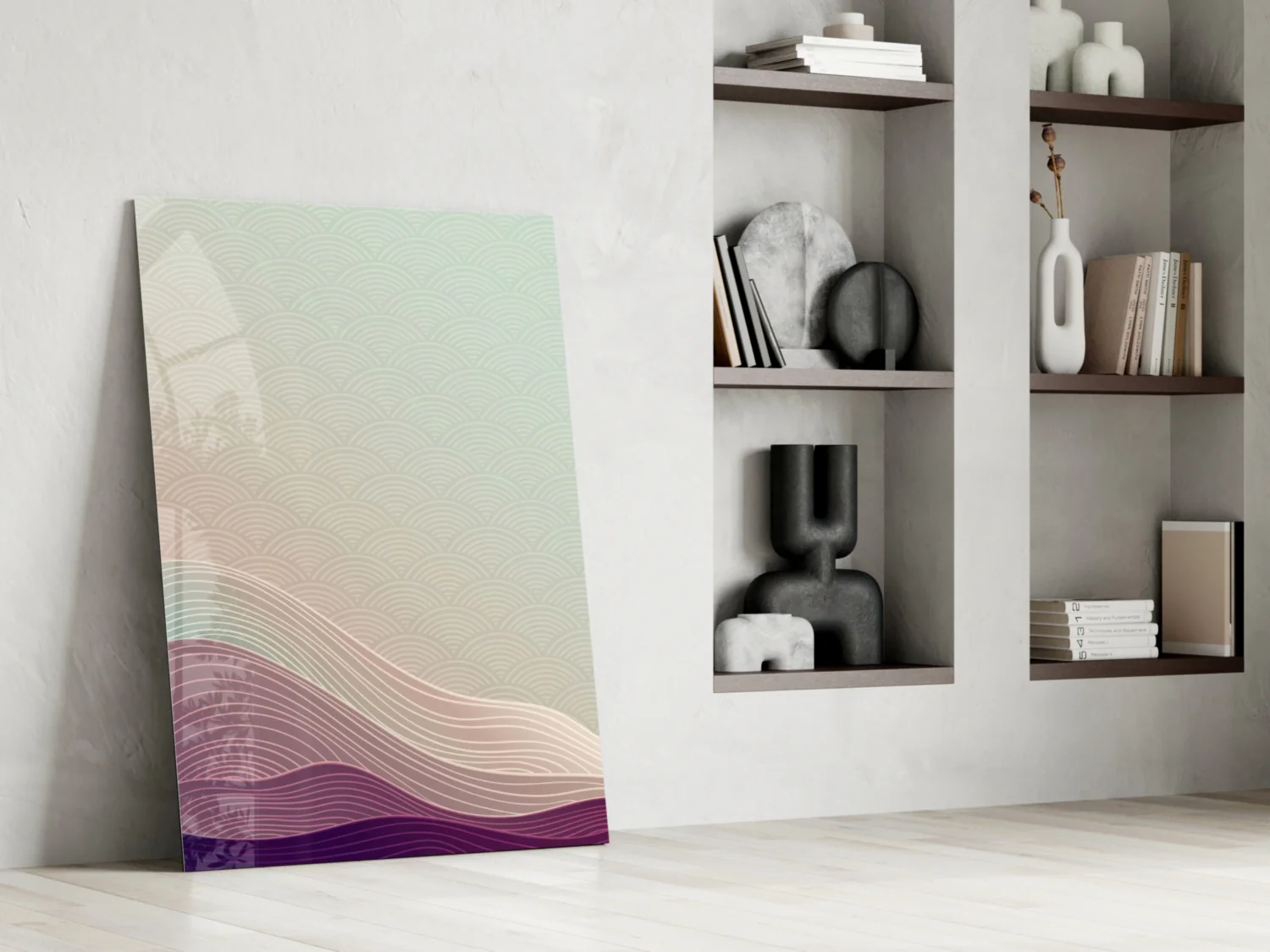 Abstract Art Glass Wall Art - Image 6