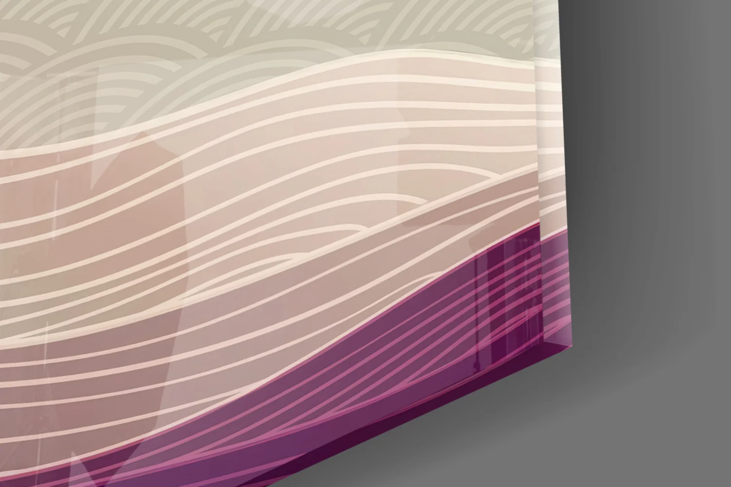 Abstract Art Glass Wall Art - Image 7