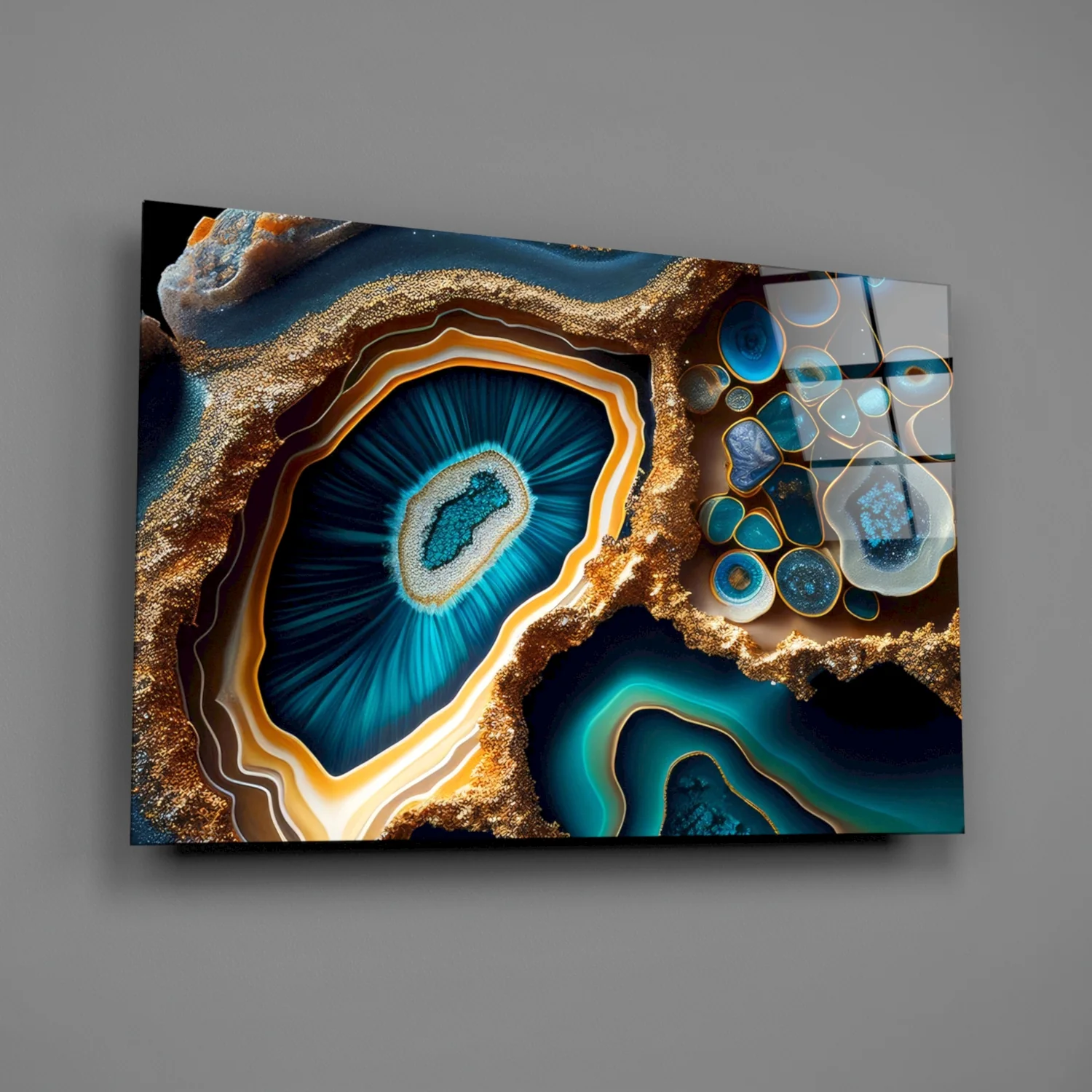 Abstract Art Glass Wall Art - Image 2