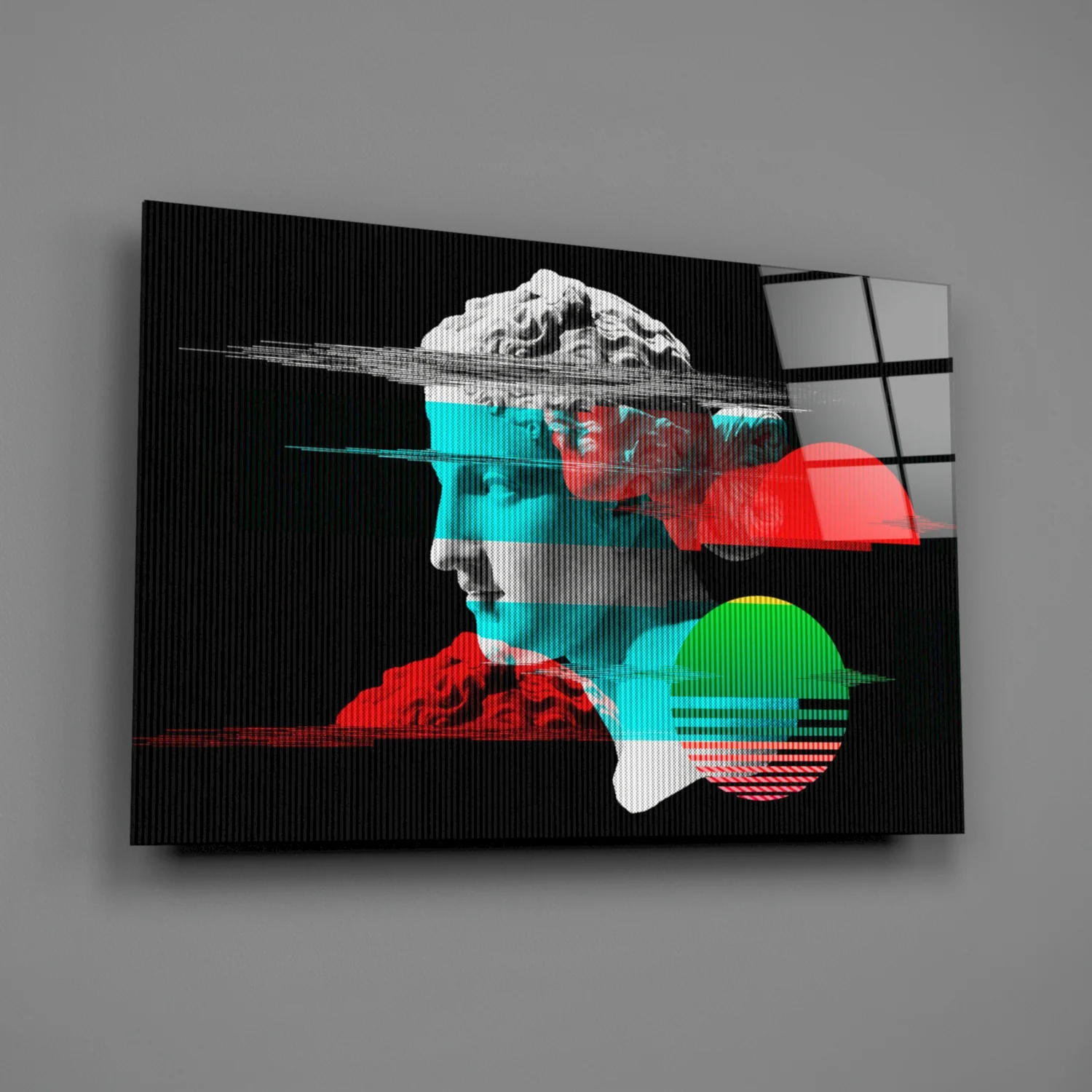 Abstract Art Glass Wall Art - Image 2