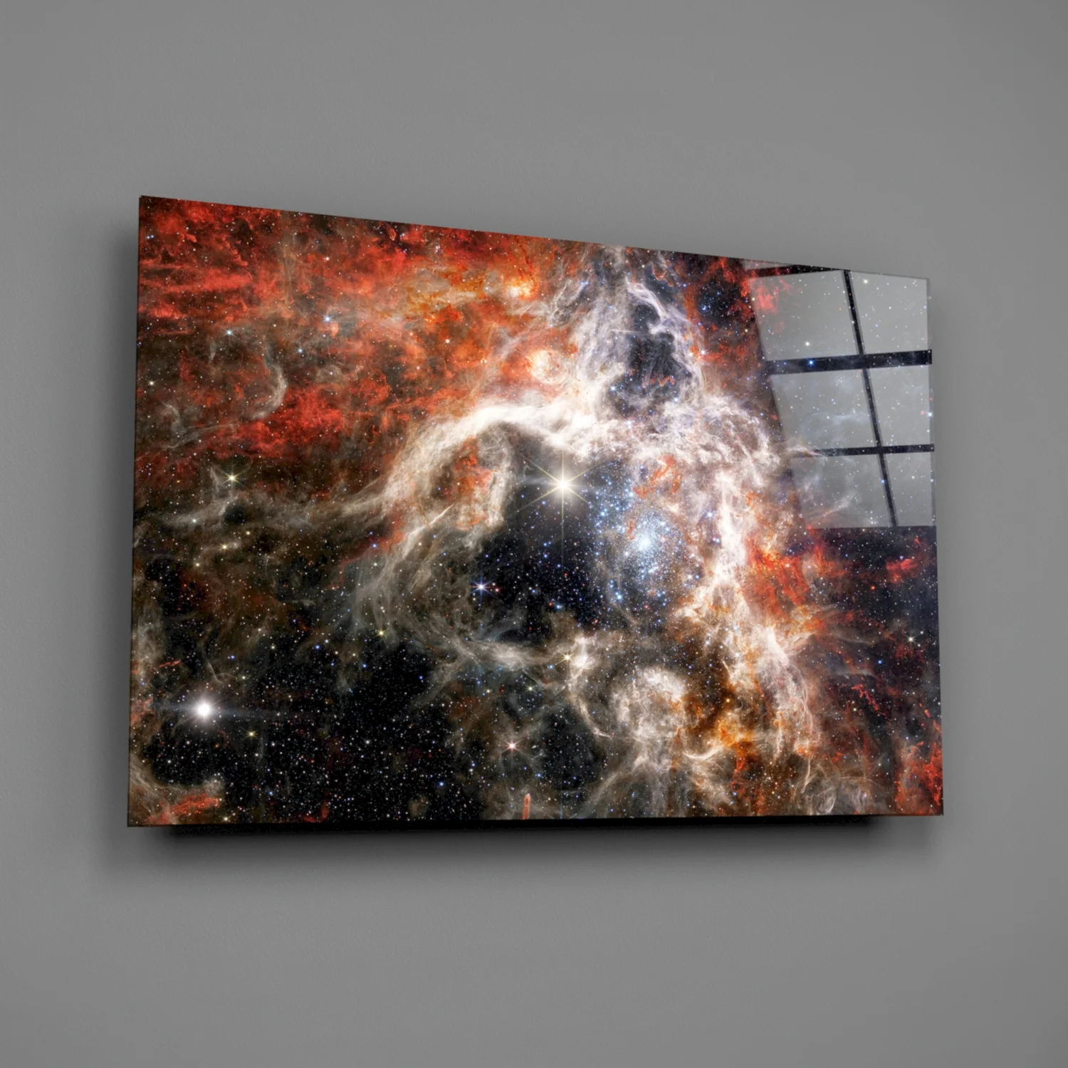 World Of The Galaxy Glass Wall Art - Image 2