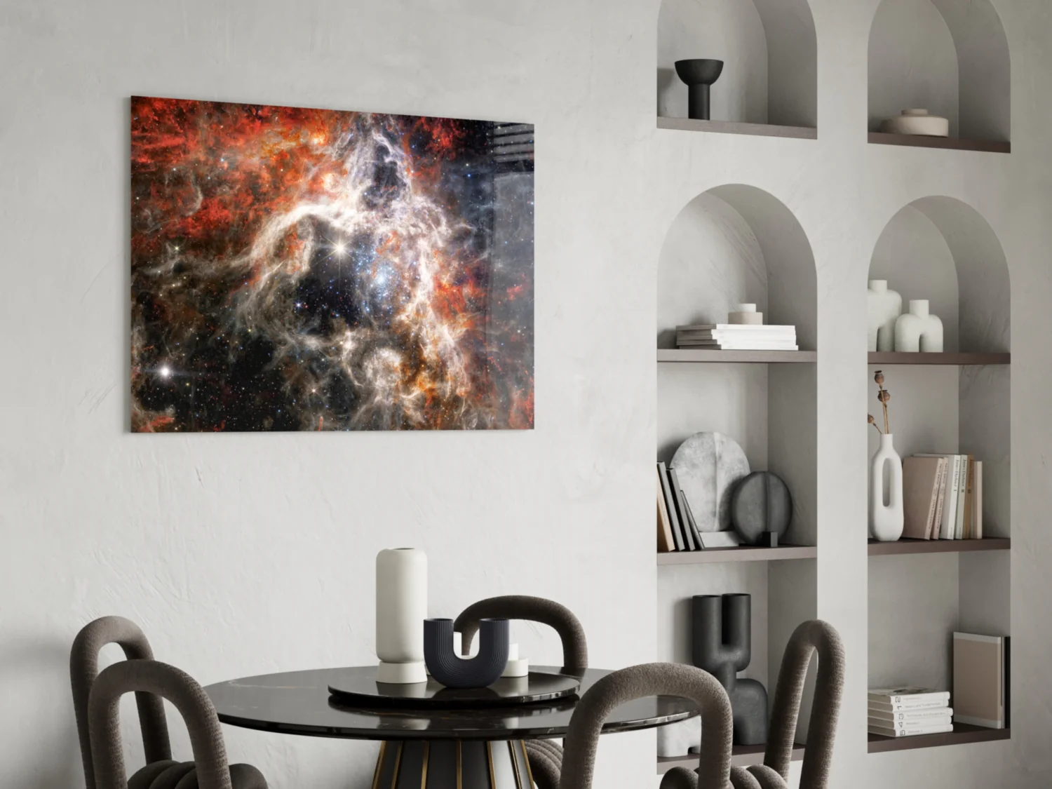 World Of The Galaxy Glass Wall Art - Image 5