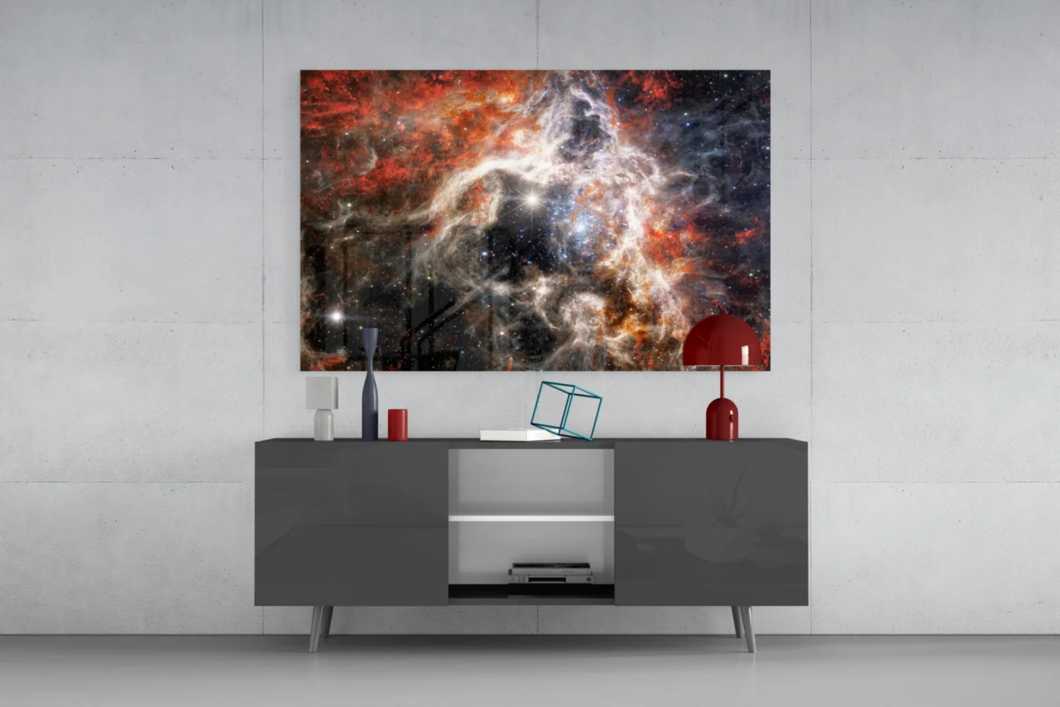 World Of The Galaxy Glass Wall Art - Image 8