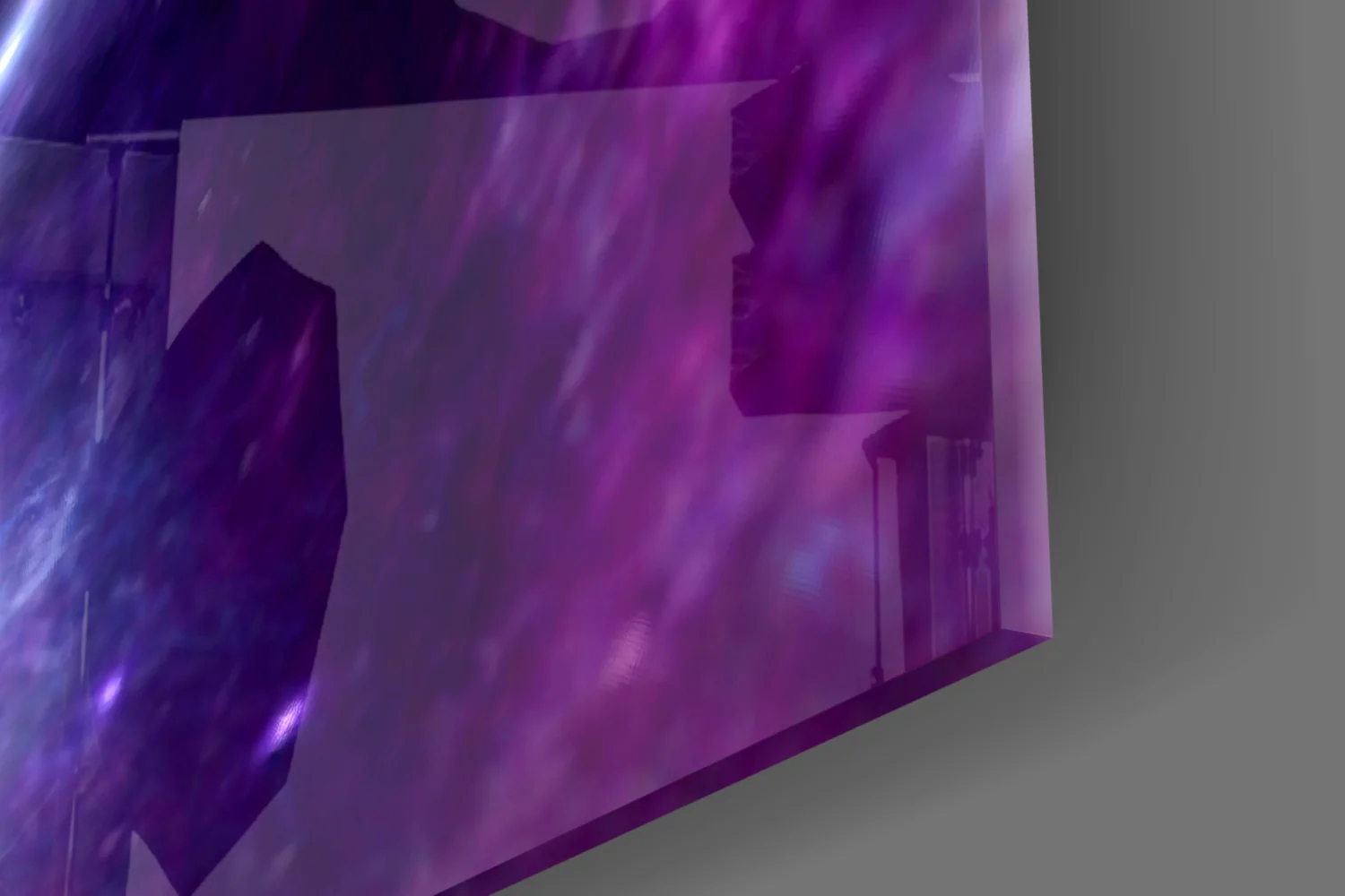 Space Helix Glass Wall Art - Image 7