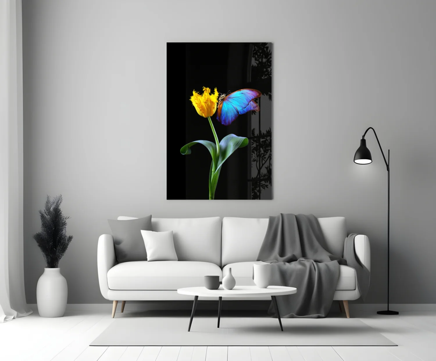 Abstract Art Glass Wall Art - Image 3