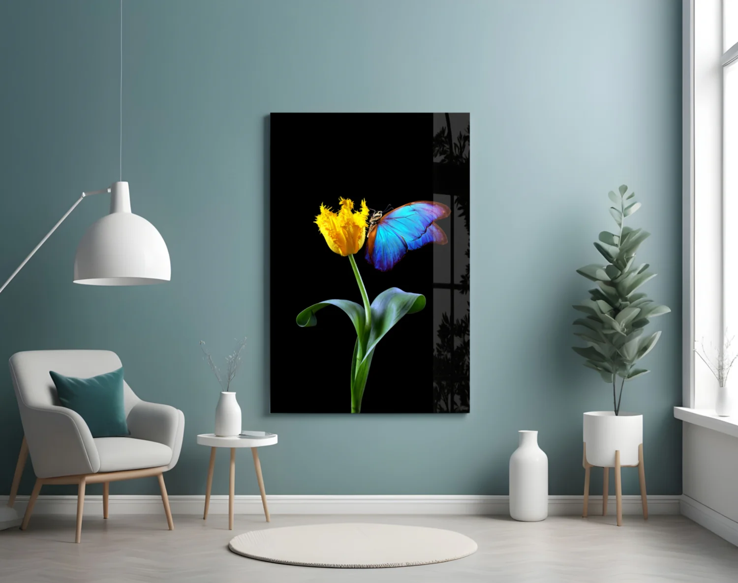 Abstract Art Glass Wall Art - Image 4
