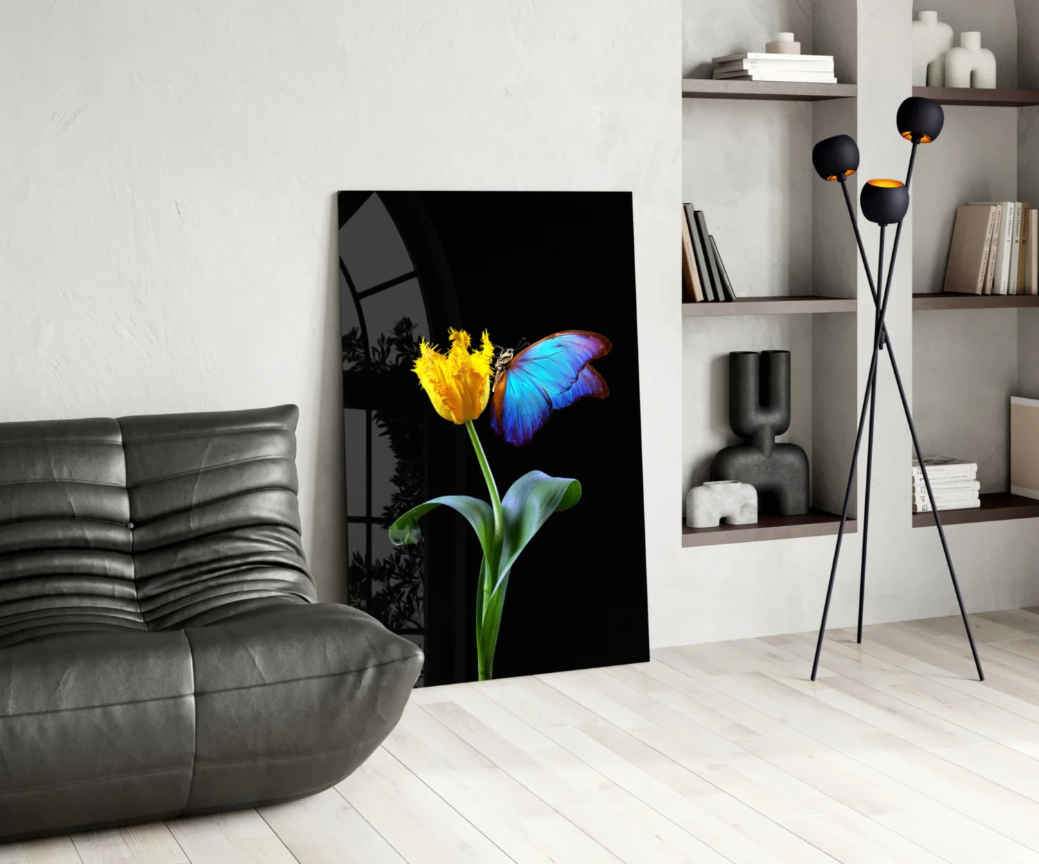Abstract Art Glass Wall Art - Image 5