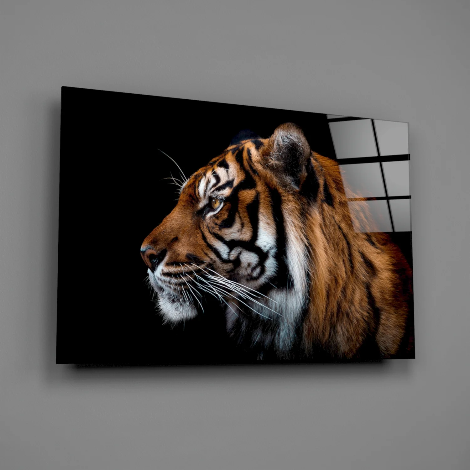 Tiger Glass Wall Art - Image 2
