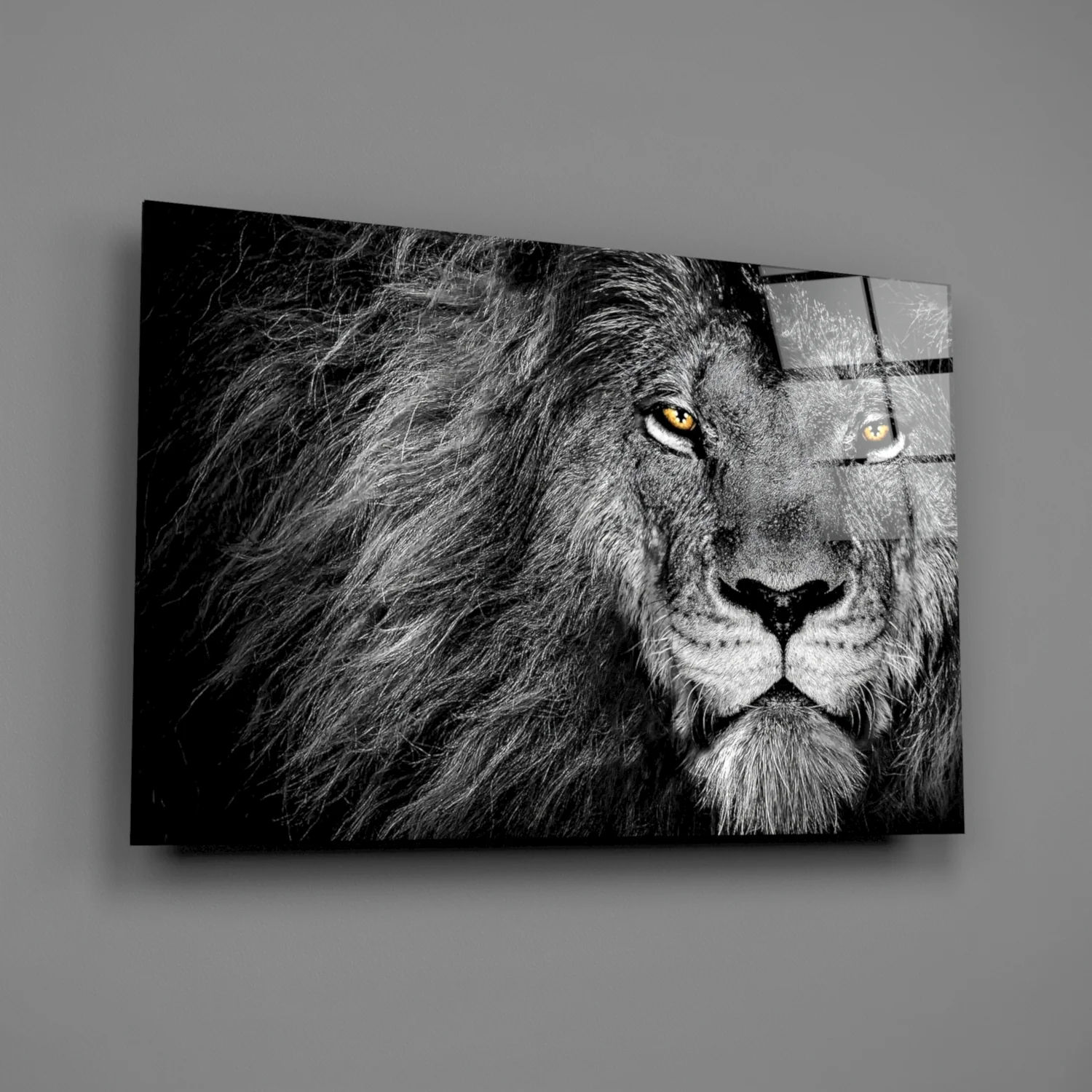 Lion Glass Wall Art - Image 2