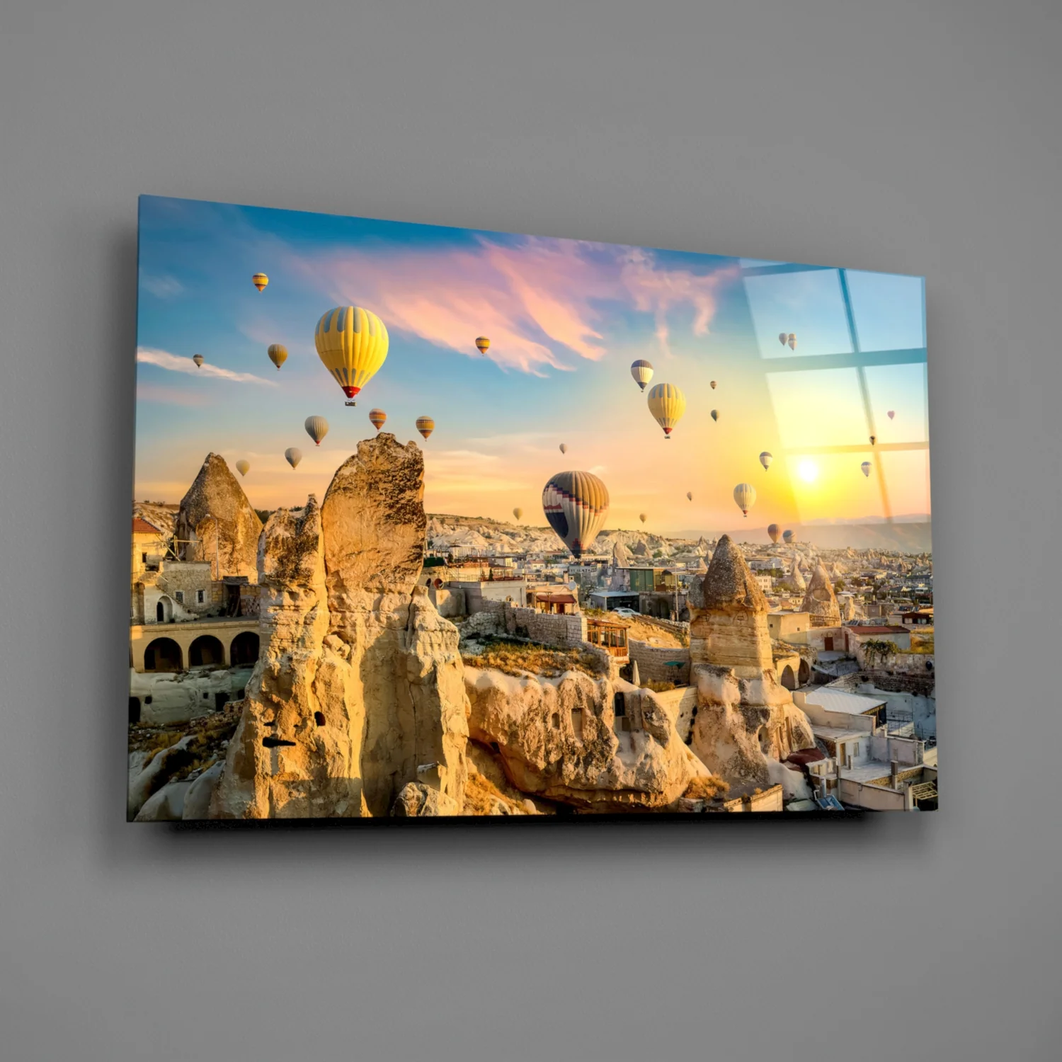 Cappadocia Glass Wall Art - Image 2