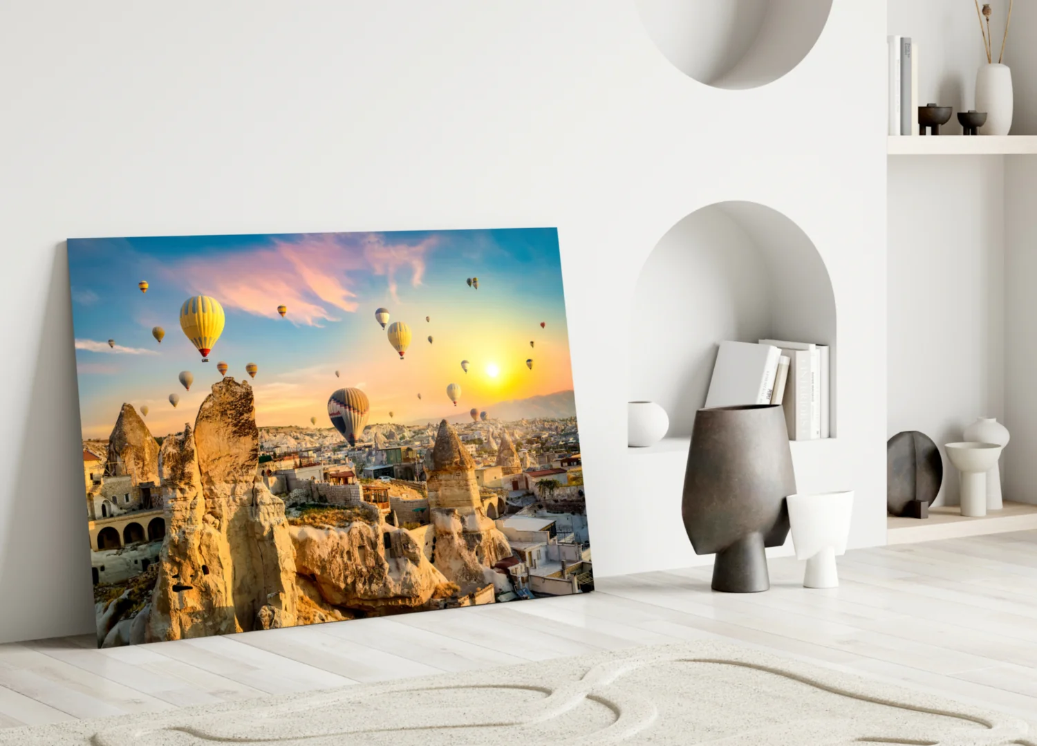 Cappadocia Glass Wall Art - Image 3