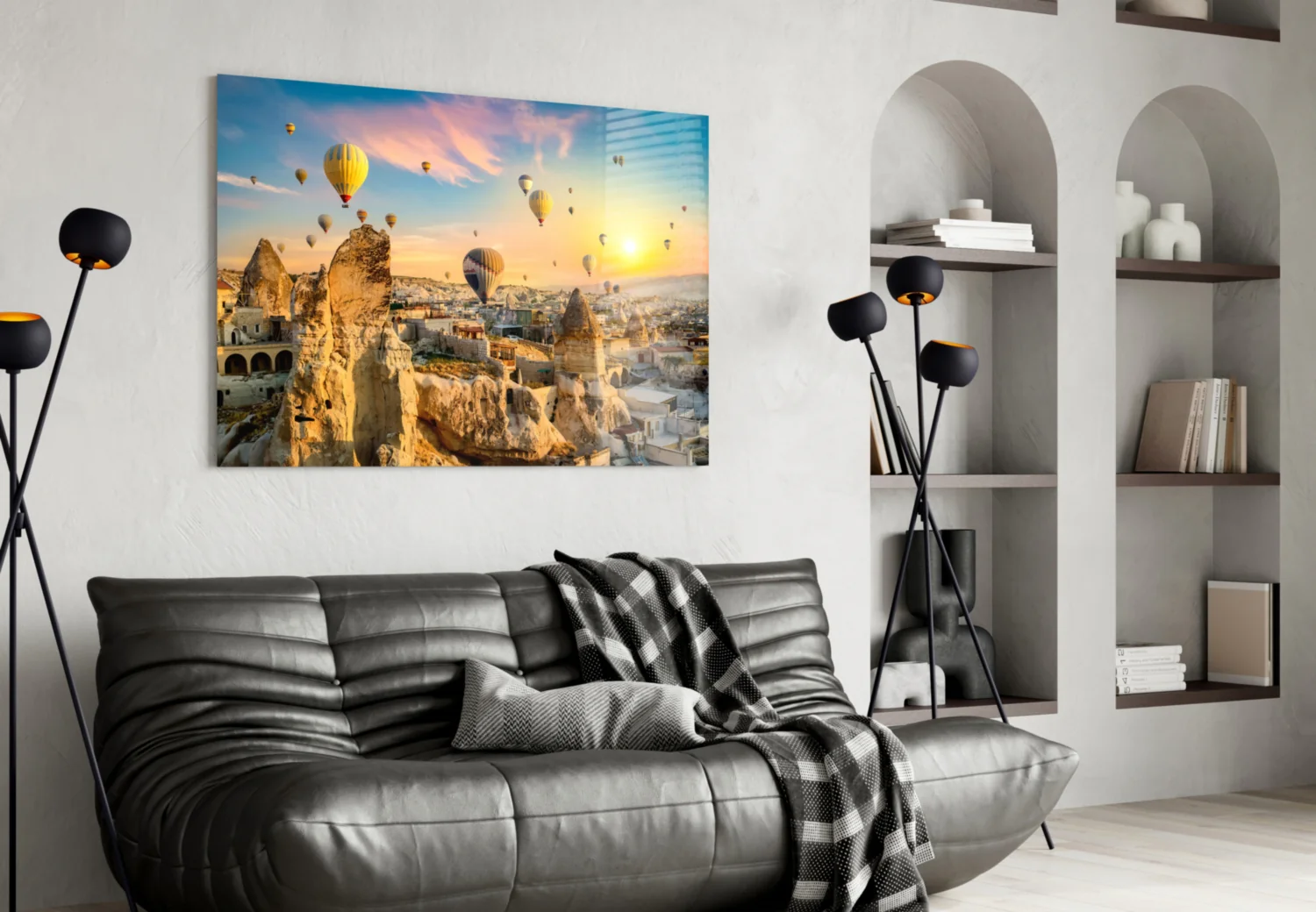 Cappadocia Glass Wall Art - Image 4