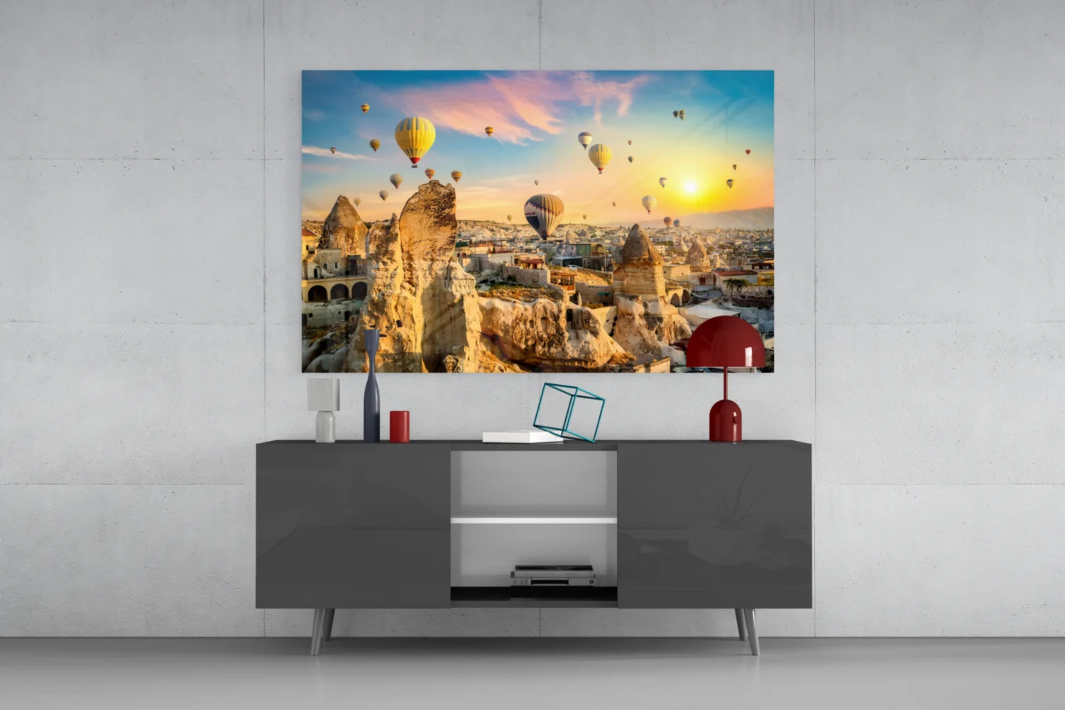 Cappadocia Glass Wall Art - Image 8
