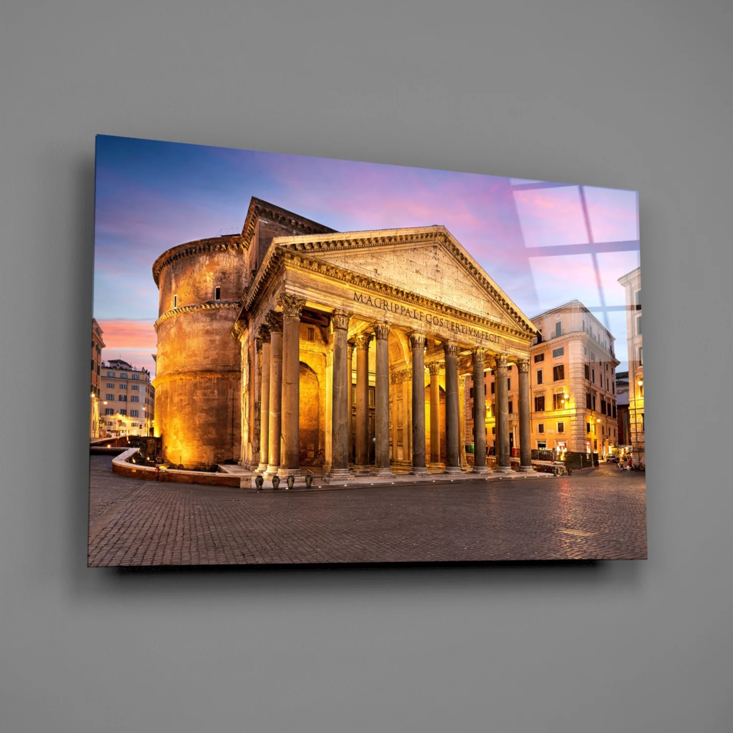 Pantheon Glass Wall Art - Image 2