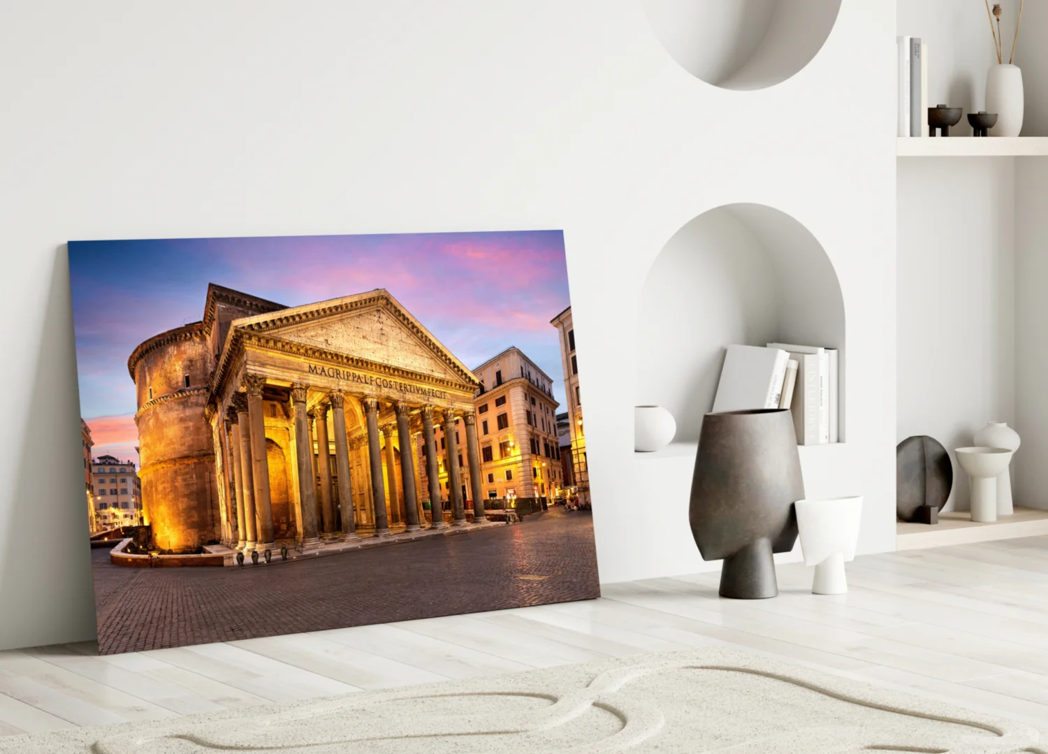 Pantheon Glass Wall Art - Image 3